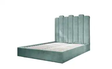 Miuform Polsterbett mit Bettkasten Dreamy Aurora 160x200 cm Pastellblau