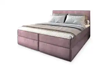 MASSENO Boxbett mit Bettkasten 140x200 cm Lila/Violett
