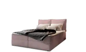 MASSENO Boxbett mit Bettkasten 140x200 cm Rosa