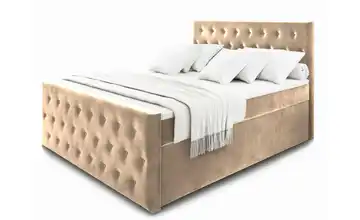MASSENO Boxbett 180 cm 180x200 cm Beige