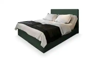 MASSENO Boxbett mit Bettkasten 140x200 cm Grün