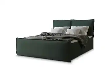MASSENO Boxbett mit Bettkasten 140x200 cm Grün