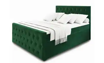MASSENO Boxbett 180 cm 180x200 cm Grün