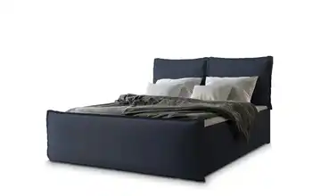 MASSENO Boxbett mit Bettkasten 140x200 cm Blau