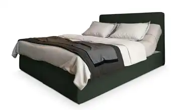 MASSENO Boxbett mit Bettkasten 180x200 cm Grün