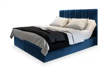 MASSENO Boxbett mit Bettkasten 140x200 cm Blau