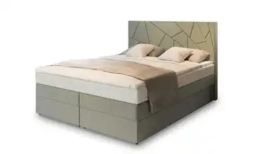 MASSENO Boxbett mit Bettkasten 140x200 cm Grün
