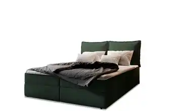 MASSENO Boxbett mit Bettkasten 140x200 cm Grün