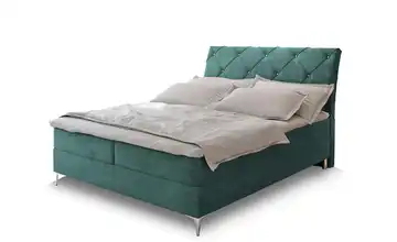 MASSENO Boxbett mit Bettkasten 140x200 cm Blau