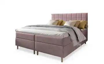 MASSENO Boxbett mit Bettkasten 140x200 cm Rosa