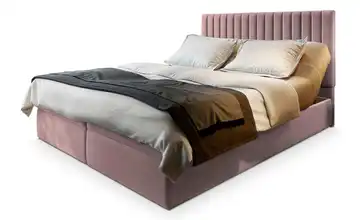 MASSENO Boxbett mit Bettkasten 140x200 cm Rosa