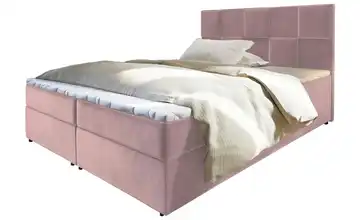 MASSENO Boxbett mit Bettkasten 140x200 cm Rosa
