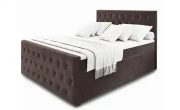 MASSENO Boxbett 180 cm 180x200 cm Braun
