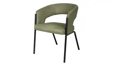 Primo Armlehnstuhl Saran Olivgrün