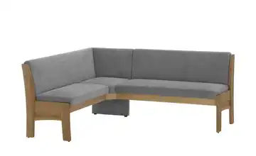 Eckbank mit Stauraum links Grau