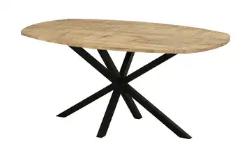 Primo Esstisch Kent Mango (Nachbildung) 220 cm bootsförmig