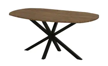 Primo Esstisch Kent Eiche (Nachbildung), Haselnussbraun 190 cm bootsförmig