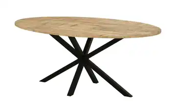 Primo Esstisch Kent Mango (Nachbildung) 180 cm oval