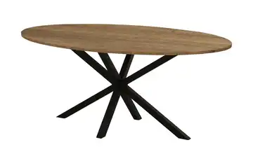 Primo Esstisch Kent Eiche (Nachbildung), Braun 200 cm oval