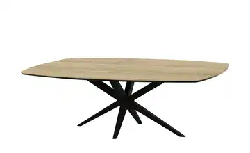Primo Esstisch Wellington 160 cm Eiche (Nachbildung), Hellbraun bootsförmig