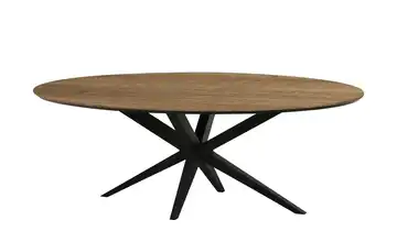 Primo Esstisch Wellington 180 cm Eiche (Nachbildung), Braun oval