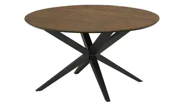 Primo Esstisch Wellington Eiche (Nachbildung), Haselnussbraun 120 cm rund