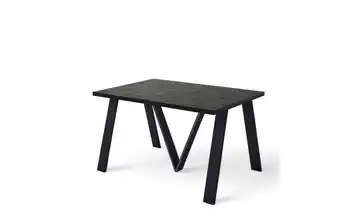 Esstisch XXL (130 - 405 cm) ausziehbar bis 405 cm Schwarz