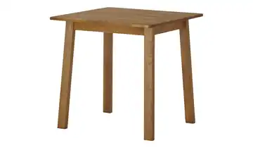 Esstisch aus Massivholz 75 cm Eiche