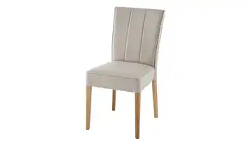 Woodford Esszimmerstuhl Diana Flachgewebe Beige