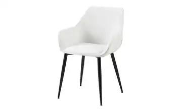 Armlehnenstuhl Creme