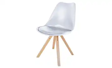 Esszimmerstuhl Weiß, Beige