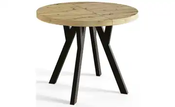 Esstisch ausziehbar Eiche 120x120