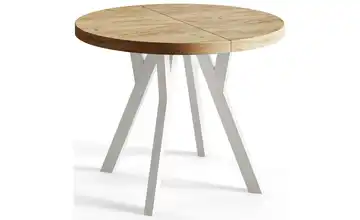 Esstisch ausziehbar Braun 80x80
