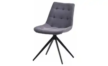 Drehstuhl Dunkelgrau, Schwarz