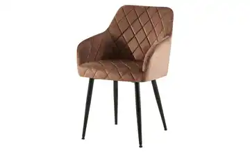 Armlehnenstuhl Braun