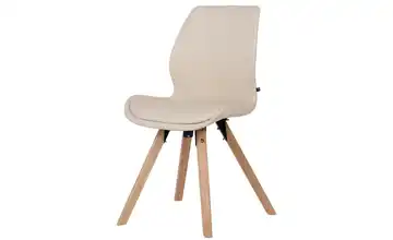 Esszimmerstuhl Creme, Natur