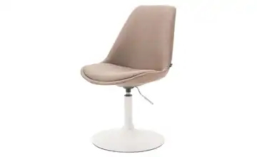 Drehstuhl drehbar Taupe