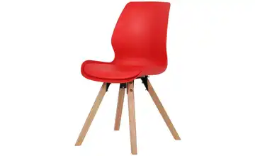 Esszimmerstuhl Rot, Natur