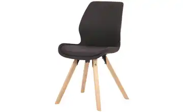 Esszimmerstuhl Schwarz 49 cm 87,5 cm