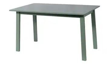 Esstisch aus Massivholz 122 cm Salbeigrün