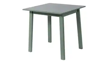 Esstisch aus Massivholz 75 cm Salbeigrün