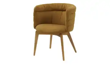 Jette Home Esszimmerstuhl Paola Goldfarben Chenille