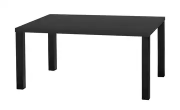 Primo Esstisch Sandwich Eiche (Nachbildung), Schwarz 4-Fußgestell Metall 138 cm