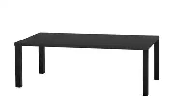 Primo Esstisch Sandwich Eiche (Nachbildung), Schwarz 4-Fußgestell Metall 220 cm