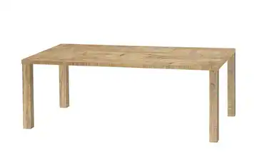 Primo Esstisch Sandwich 4-Fußgestell Holzwerkstoff beschichtet Mango (Nachbildung) 190 cm