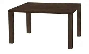 Primo Esstisch Sandwich 4-Fußgestell Holzwerkstoff beschichtet Mango (Nachbildung), Dunkelbraun 120 cm
