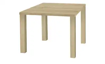 Primo Esstisch Sandwich 4-Fußgestell Holzwerkstoff beschichtet Eiche (Nachbildung), Hellbraun 80 cm