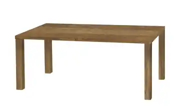 Primo Esstisch Sandwich 4-Fußgestell Holzwerkstoff beschichtet Teak (Nachbildung) 160 cm