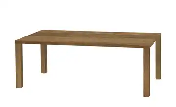 Primo Esstisch Sandwich 4-Fußgestell Holzwerkstoff beschichtet Teak (Nachbildung) 190 cm