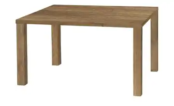Primo Esstisch Sandwich 4-Fußgestell Holzwerkstoff beschichtet Eiche (Nachbildung), Braun 120 cm
